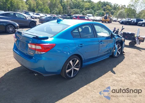 2017 Subaru Impreza 2.0I Sport z USA, uszkodzony, nr VIN 4S3GKAM64H3609602